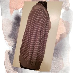 LOFT Sweaters - "The Loft" Striped Button Down Cardigan LOFT Sweaters - "The Loft" Striped Button Down Cardigan